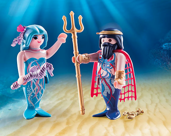 Playmobil Duo Pack - Meereskönig und Nixe
