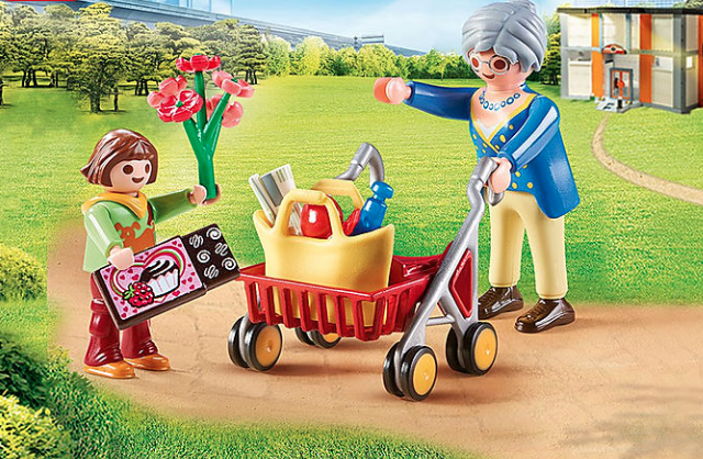 Playmobil City Life - Oma mit Rollator