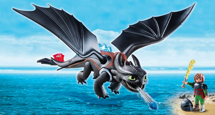 Playmobil Dragons - Hicks und Ohnezahn