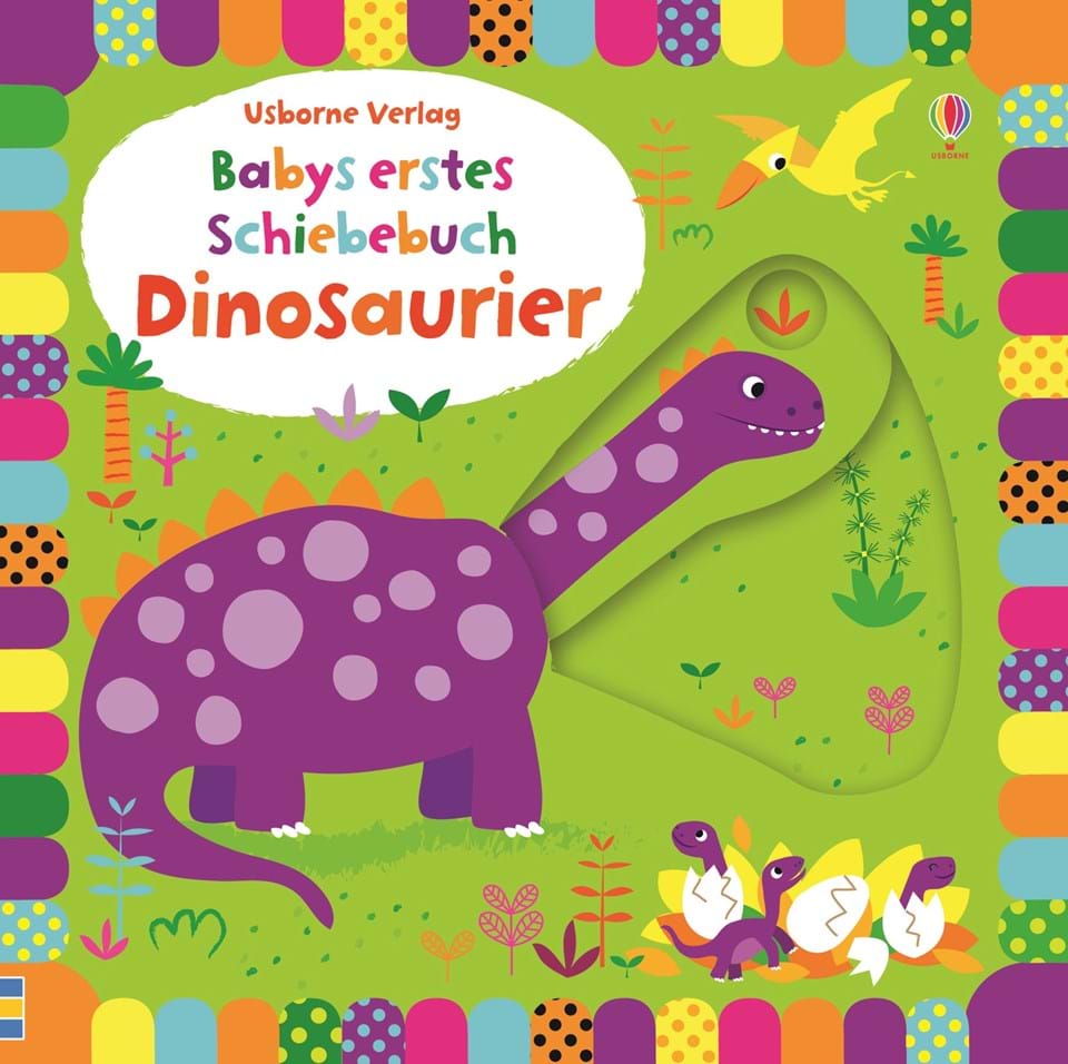 Babys erstes Schiebebuch: Dinosaurier