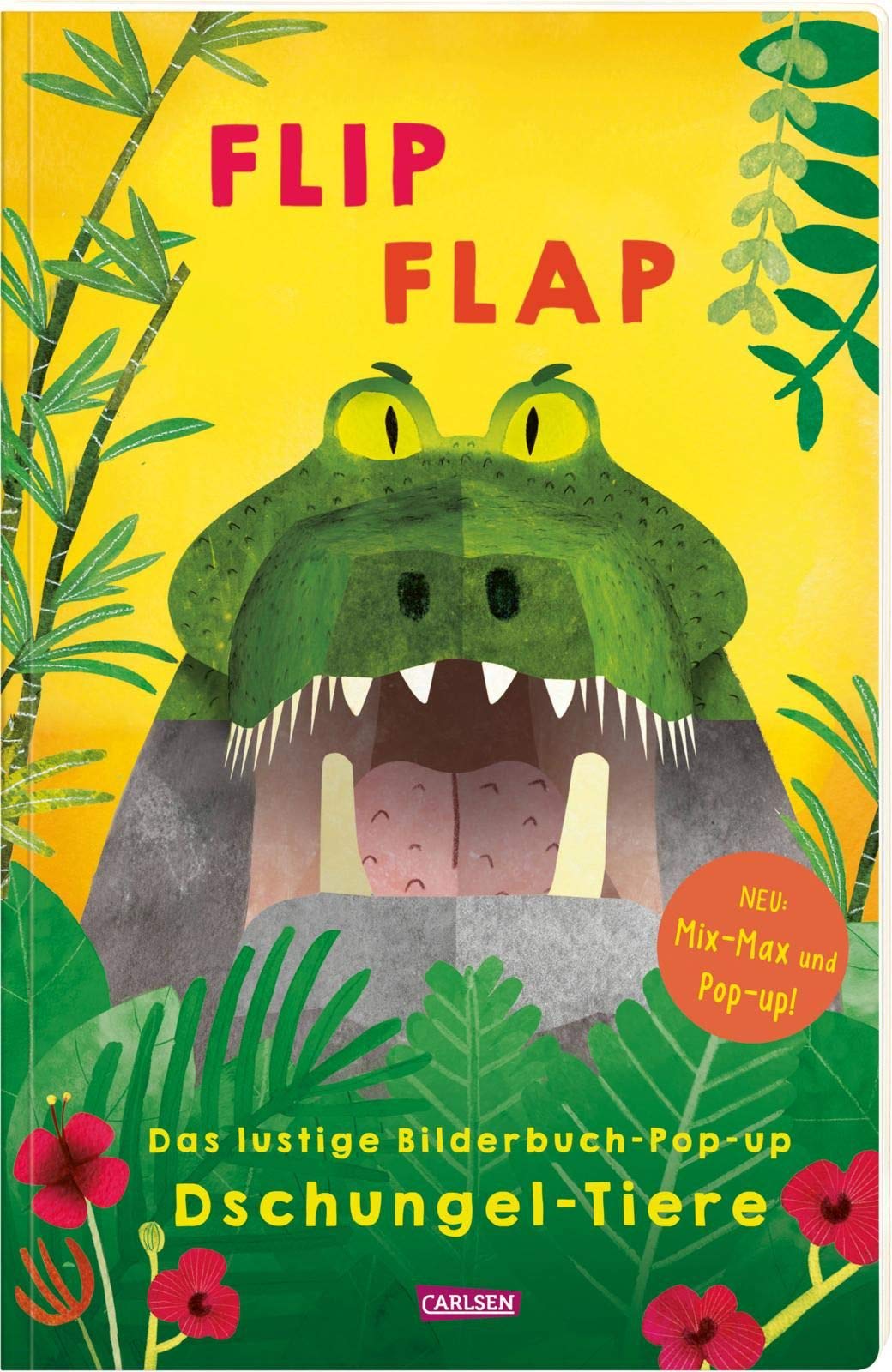 FLIP FLAP "Dschungel-Tiere": Mix-Max und Pop-up-Buch
