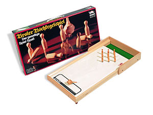 Tiroler Tischkegelspiel
