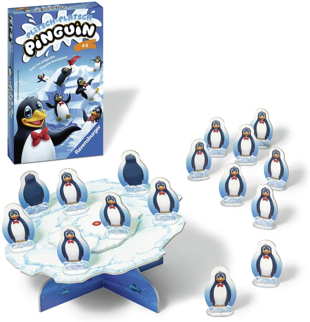 Ravensburger - Plitsch Platsch Pinguin 4+