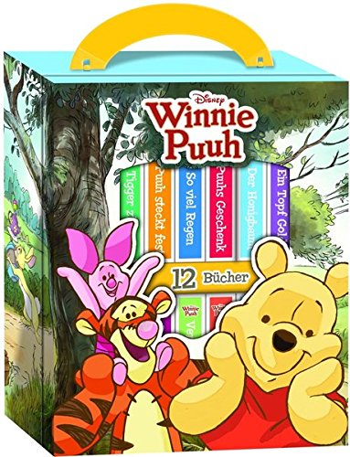 Winnie Puuh - Disney-Bücherbox mit 12 Pappbilderbüchern