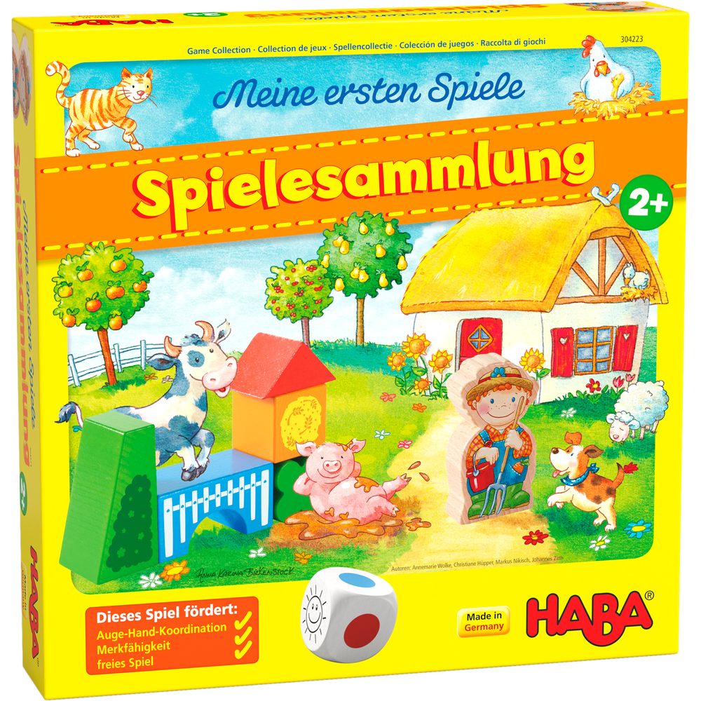 HABA Meine ersten Spiele - Spielesammlung 2+