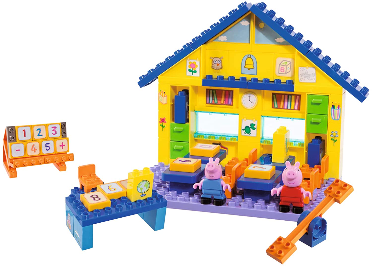 BIG-Bloxx Peppa Pig Schule, 87 Teile