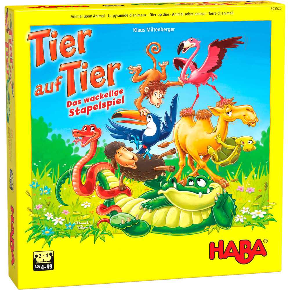 HABA Tier auf Tier - Das wackelige Stapelspiel 4+