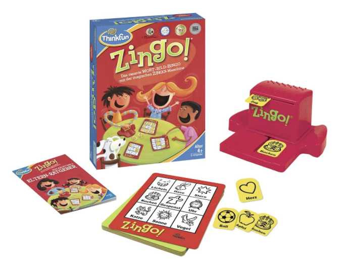 ThinkFun - Zingo - Das Wort-Bild-Bingo 4+