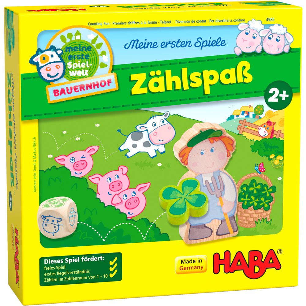 HABA Meine ersten Spiele - Zählspaß 2+